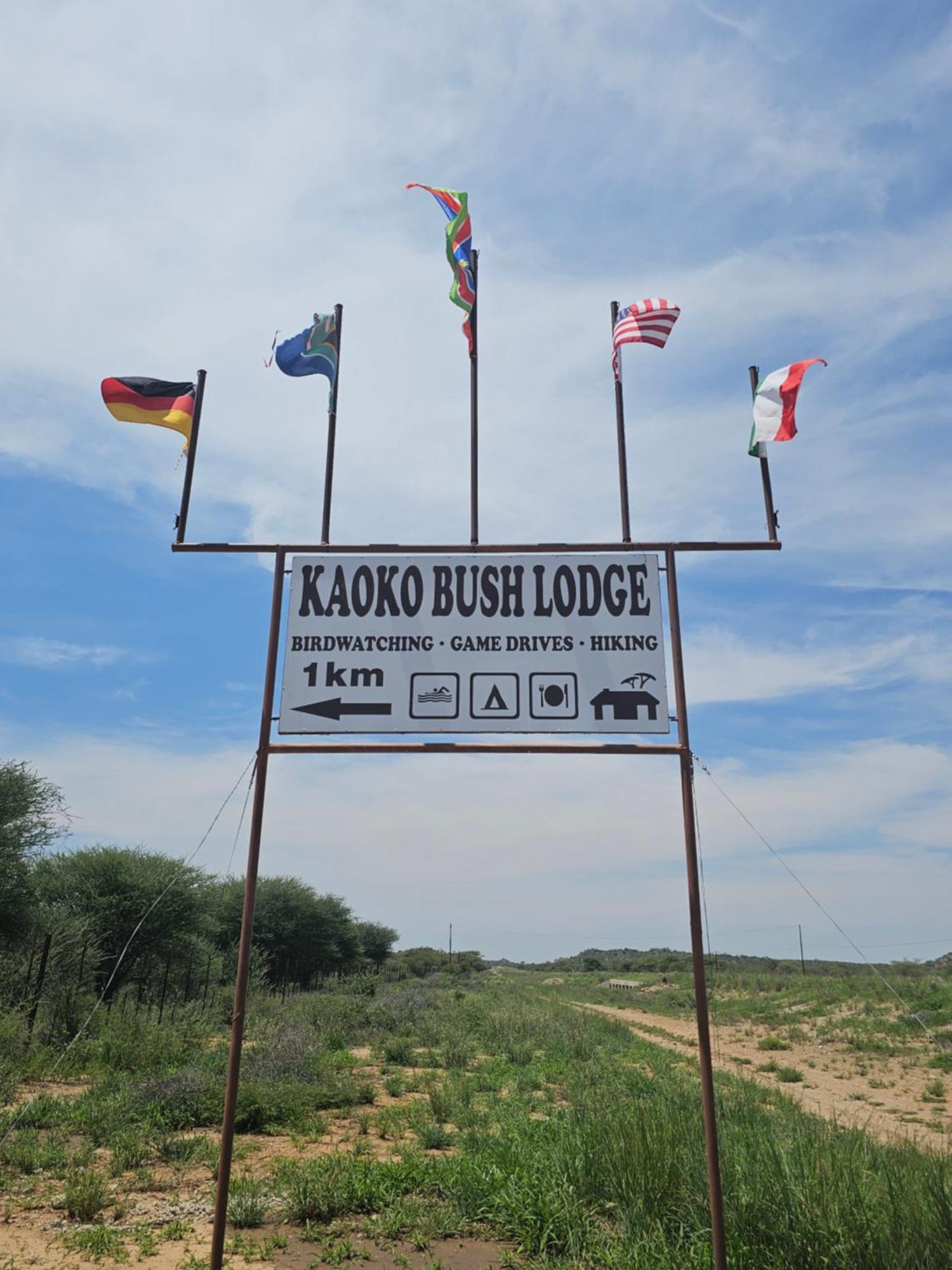 Kaoko Bush Lodge Kamanjab Buitenkant foto